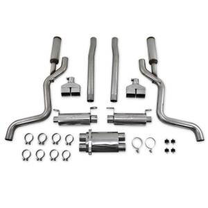 MBRP - MBRP 08-11 Dodge Challenger SRT8 6.1L Hemi T304 Cat Back Dual Split Rear - S7110304 - Image 4