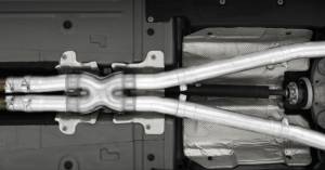 MBRP - MBRP 15-Up Challenger 5.7 / 17-Up 6.2L/6.4L 3in Race Series Cat-Back w/ Quad Tips T304 Exhaust - S71143CF - Image 7