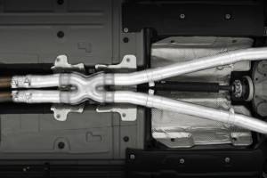 MBRP - MBRP 15-Up Challenger 5.7L / 17-Up 6.2L/6.4L 3in Race Series Cat-Back w/ Quad Tips AS Exhaust - S7114AL - Image 3