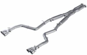 MBRP - MBRP 15-16 Dodge Challenger RT 5.7L Aluminized Steel 3in Dual Rear Cat-back Quad Tips - Street - S7115AL - Image 6