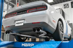 MBRP - MBRP 15-16 Dodge Challenger 5.7L HEMI Cat Back Dual Split Rear - S7116AL - Image 4