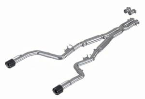 MBRP - MBRP 17-21 Charger 5.7/6.1/6.4L 3in Dual Rear Exit SS Catback Exhaust w/ Carbon Fiber Tips - S71173CF - Image 5