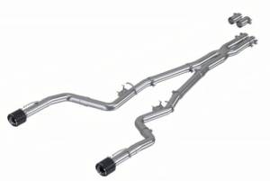 MBRP - MBRP 17-21 Charger 5.7L/6.2L/6.4L 3in Race Profile Cat-Back w/Dual Carbon Fiber Tips T304 SS Exhaust - S71183CF - Image 5