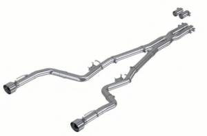 MBRP - MBRP 17-21 Charger 5.7L/6.2L/6.4L 3in Race Profile Cat-Back w/ Dual Tips Aluminized Steel Exhaust - S7118AL - Image 6