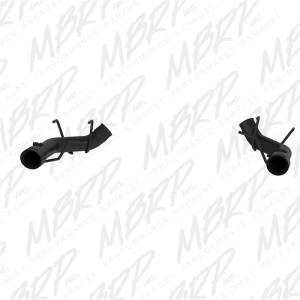 MBRP - MBRP 2011-2014 Ford Mustang GT 3in Dual Axle Back Muffler Delete - Black - S7203BLK - Image 4