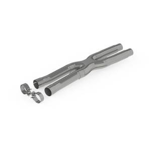 MBRP - MBRP 15-19 Ford Mustang GT 2.5in Resonator Delete X-Pipe - T409 - S7213409 - Image 3