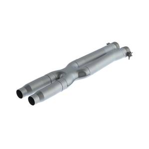 MBRP 16-19 Ford Mustang GT350 3in Resonator Delete X-Pipe - T409 - S7215409