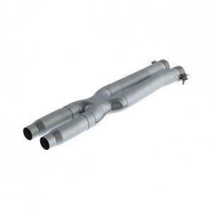 MBRP - MBRP 16-19 Ford Mustang GT350 3in Resonator Delete X-Pipe - T409 - S7215409 - Image 2