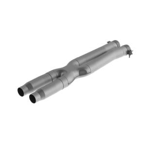 MBRP - MBRP 16-19 Ford Mustang GT350 3in Resonator Delete X-Pipe - T409 - S7215409 - Image 3