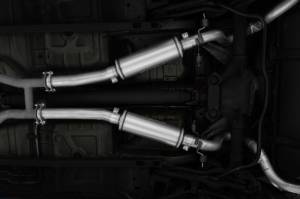 MBRP - MBRP 99-04 Ford Mustang GT/Mach 1 2.5in Dual Split Rear AL Catback Exhaust w/ 3.5in Dual Wall Tips - S7221AL - Image 2
