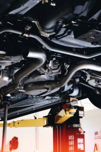 MBRP - MBRP 18-22 Ford Mustang 2.3L Ecoboost 3in Cat-Back Exhaust w/ Quad Carbon Fiber SS Tips - T304 - S72233CF - Image 2