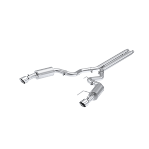 MBRP - MBRP 2024 Ford Mustang GT S650, 5.0 Aluminized Steel 3in Cat-Back Dual Split Rear (Street) - S7251AL - Image 3