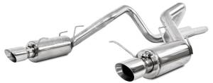 MBRP - MBRP 11-14 Ford Mustang GT 5.0L Dual Split Rear Street Version T409 3in Cat Back Exhaust System - S7258409 - Image 4