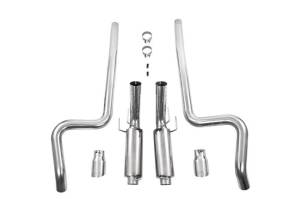MBRP - MBRP 11-14 Ford Mustang GT 5.0L Dual Split Rear Race Version AL 3in Cat Back Exhaust System - S7264AL - Image 3
