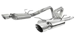 MBRP - MBRP 05-09 Ford Shelby GT500 / GT Dual Split Rear Street Version 4in Tips T409 Exhaust System - S7269409 - Image 4