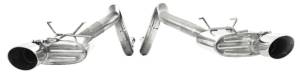MBRP - MBRP 05-09 Ford Shelby GT500 / GT Dual Split Rear Street Version 4in Tips T409 Exhaust System - S7269409 - Image 5