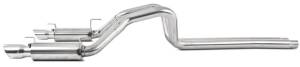 MBRP - MBRP 05-09 Ford Shelby GT500 / GT Dual Split Rear Race Version, T409 4in Tips Exhaust System - S7270409 - Image 3