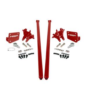 HSP Diesel Traction Bars For 2017.5-2022 Ford Powerstroke 6.7L F350 SRW (ECLB,CCSB)-Flag Red HSP Diesel - HSP-P-435-4-3-HSP-BR