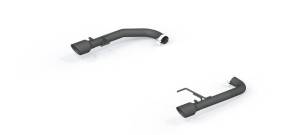 MBRP - MBRP 2015-2017 Ford Mustang GT 5.0 2-1/2in Axle Back Kit - Black Coated 4in OD Tips Included - S7276BLK - Image 7
