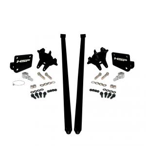 HSP Diesel Traction Bars For 2017.5-2022 Ford Powerstroke 6.7L F350 SRW (RCLB)-Silk Satin Black HSP Diesel - HSP-P-435-4-1-HSP-SB