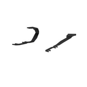 MBRP Black-Coated Ditch Light Brackets Ford Ranger 24-26 - SL5269-12