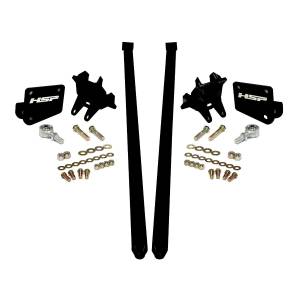 HSP Diesel Traction Bars For 2017.5-2022 Ford Powerstroke 6.7L F250 (RCLB)-Silk Satin Black HSP Diesel - HSP-P-435-3-1-HSP-SB