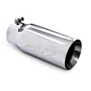 MBRP - MBRP Universal Tip 5 O.D. Dual Wall Straight 4 inlet 12 length - T5049 - Image 1