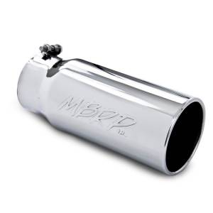 MBRP - MBRP Universal Tip 5 O.D. Rolled Straight 4 inlet 12 length - T5050 - Image 2