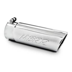 MBRP - MBRP Universal Tip 5 O.D. Angled Rolled End 4 inlet 12 length - T5051 - Image 1