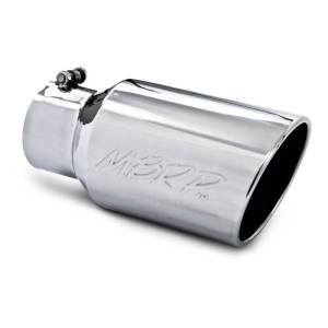 MBRP - MBRP Universal Tip 6 O.D. Angled Rolled End 4 inlet 12 length - T5073 - Image 1
