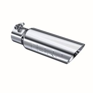 MBRP - MBRP Universal Tip 3in O.D. Dual Wall Angled 2 inlet 12 length - T5106 - Image 1