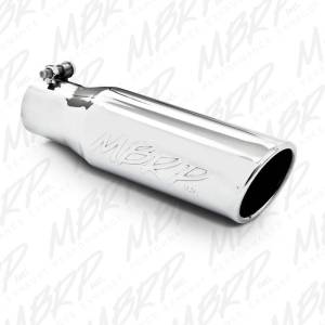 MBRP - MBRP Universal Tip 3in O.D. Angled Rolled End 2 inlet 10 length - T5113 - Image 2