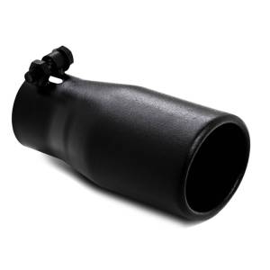 MBRP - MBRP Universal Tip 2.5 O.D. Oval End 3.75 Inlet 10in length - Black Finish - T5116BLK - Image 3