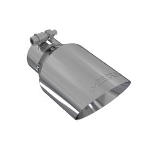MBRP - MBRP Universal Tip 4in O.D. Dual Wall Angled 2.5in inlet 8in length T304 - T5123 - Image 1