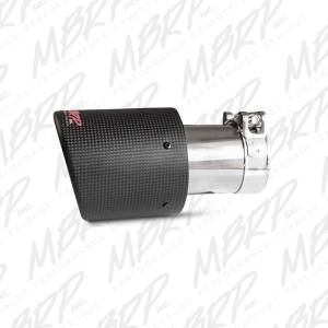 MBRP - MBRP Universal Carbon Fiber Tip 4in OD / 2.5in Inlet / 7.7in L - T5123CF - Image 2