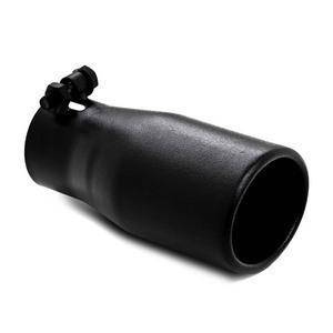 MBRP - MBRP Universal 5in OD Angled Rolled End 4in Inlet 18in Length Black Finish Exhaust Tip - T5124BLK - Image 2