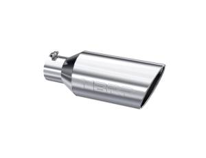 MBRP - MBRP Universal Tip 7inch O.D. Rolled End 4inch inlet 18inch length - T304 (SINGLE TIP) - T5126 - Image 4