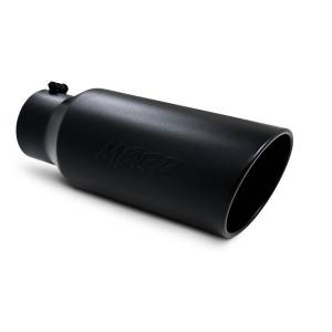 MBRP - MBRP Universal Tip 7in O.D. Rolled End 5in inlet 18in length Black - T5127BLK - Image 2