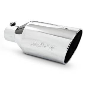 MBRP - MBRP Universal Tip 8in O.D. Rolled End 4in inlet 18in length T304 - T5128 - Image 3