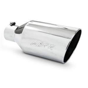 MBRP - MBRP Universal Tip 8in O.D. Rolled End 4in inlet 18in length T304 - T5128 - Image 4