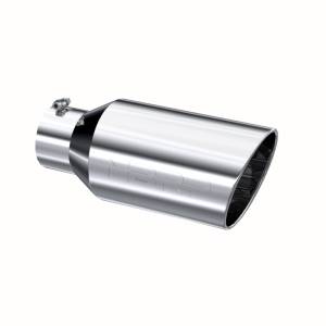 MBRP - MBRP Universal Tip 8in OD Rolled End 5in Inlet 18in Length T304 - T5129 - Image 1