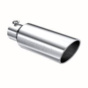 MBRP - MBRP Universal Tip 6in OD Rolled End 4in Inlet 18in Length T304 - T5130 - Image 2