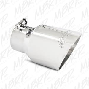 MBRP - MBRP Universal Tip 4.5in O.D. Dual Wall Angled 3in inlet 8in length T304 - T5151 - Image 2