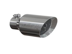 MBRP - MBRP Universal Tip 4.5 O.D. Dual Walled Angled Rolled End 2.5 Inlet 12in Length - T304 - T5161 - Image 1