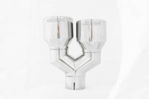 MBRP - MBRP Universal T304 SS Dual Tip 4in OD/2.5in Inlet - T5178 - Image 3