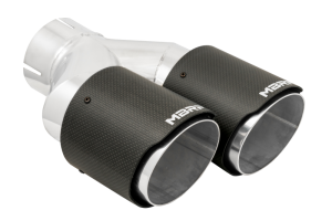 MBRP - MBRP 3in ID / Dual 4in OD Out Staggered L 9.37in / R 9.87in Dual Wall Carbon Fiber Univ Exhaust Tip - T5183CF - Image 3