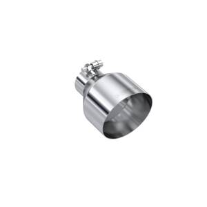 MBRP - MBRP Universal T304 Stainless Steel Tip 2.5in ID / 5in OD Out / 6.5in Length Angle Cut Single Wall - T5190 - Image 2