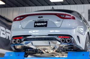 MBRP - MBRP 18-22 Kia Stinger GT Bezel Kit Quad Tip CF - T5195CF - Image 2