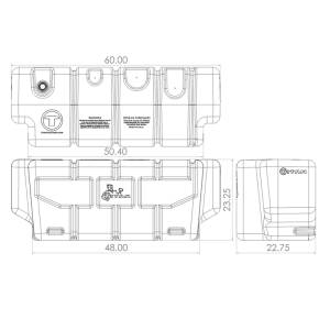 Titan Fuel Tanks - Titan Fuel Tanks Universal 100 Gallon In-Bed Transfer Tank - 5015100 - Image 10