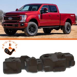 Titan Fuel Tanks - Titan Fuel Tanks 17-24 Ford F-250/F-350 PowerStroke Crew Cab Short Bed 55 Gallon XXL Mid-Ship Tank - 7020217 - Image 1